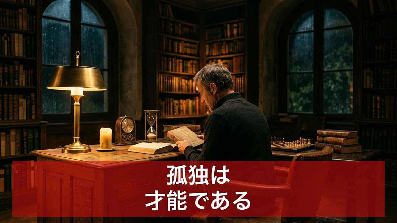 【心理学】なぜ孤独な人ほど成功するのか ― カール・ユングが教える内向性の力7選｜科学的根拠あり