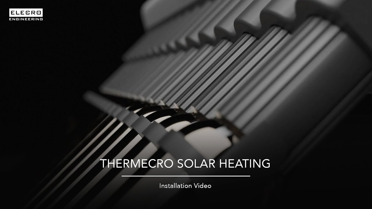 Thermecro Solar Heater - Installation Video - Updated
