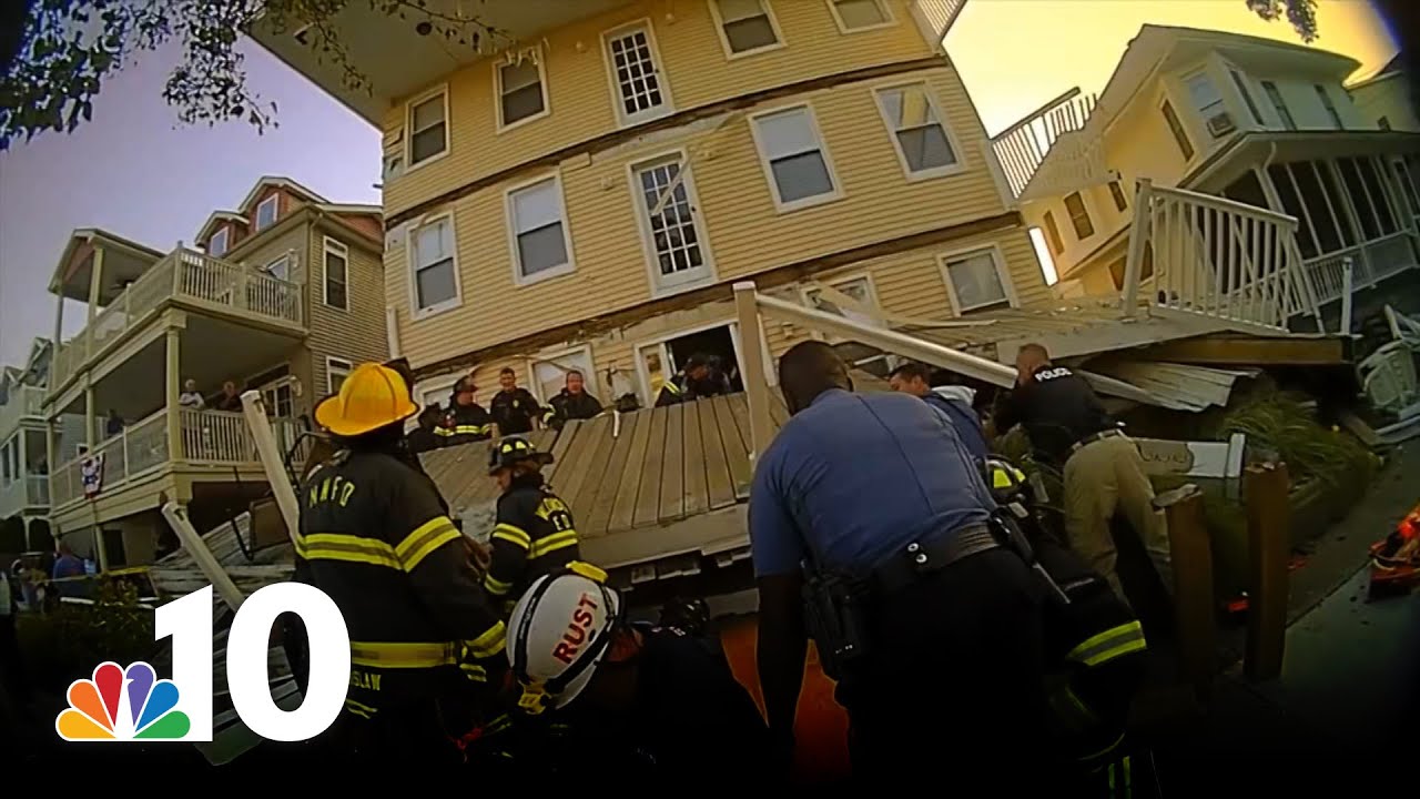 Cameras Capture Huge Deck Collapse in Wildwood That Injured 20 People