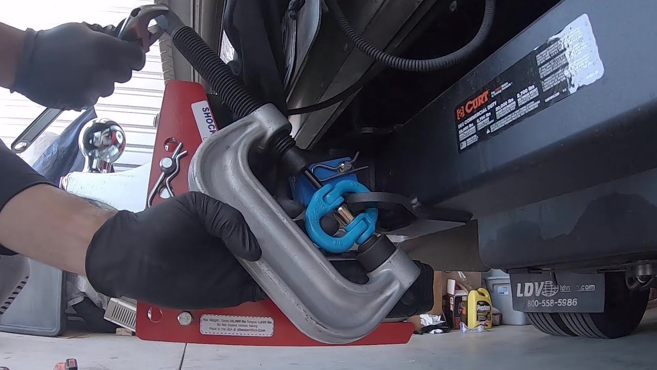 Hammerlock Tow Hitch Safety Coupling Link Install