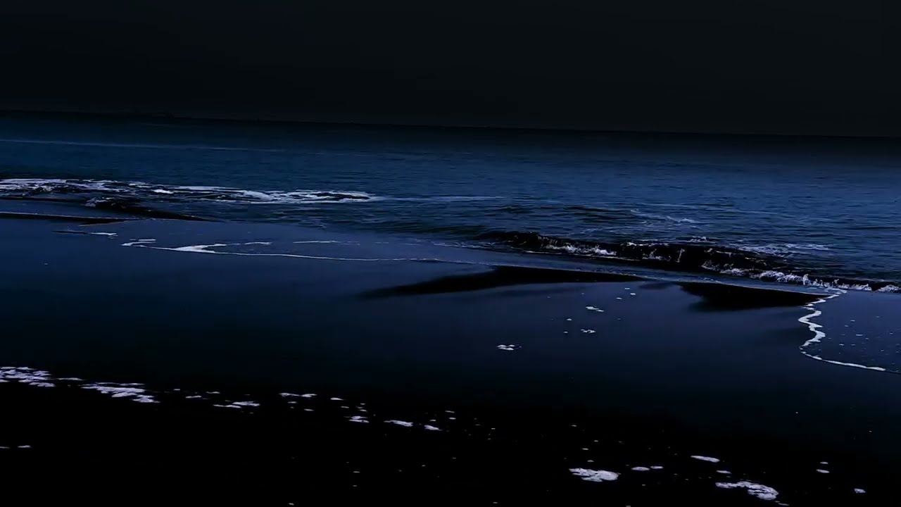 Relaxing Beach Ocean Waves for Deep Sleep and Total Body Relaxation