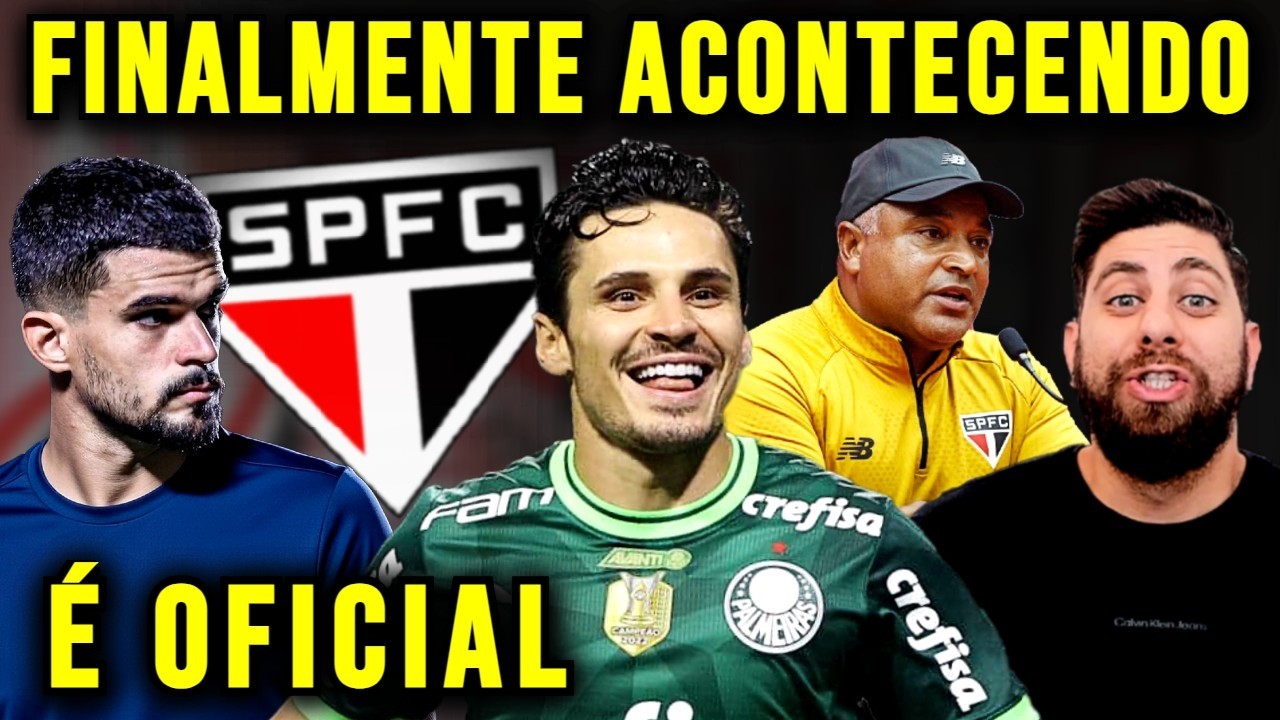 É OFICIAL!!! SÃO PAULO CONTRATA O MAIS ESPERADO DE TODOS SIM! FINALMENTE ACONTECENDO AGORA NO SPFC!