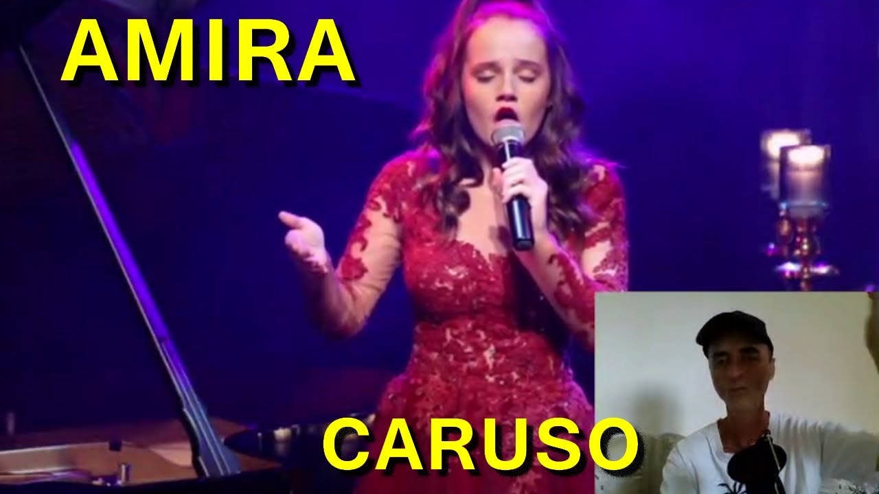 AMIRA Willighagen - Caruso 2021 - NEW REACTION ! Subtitle !