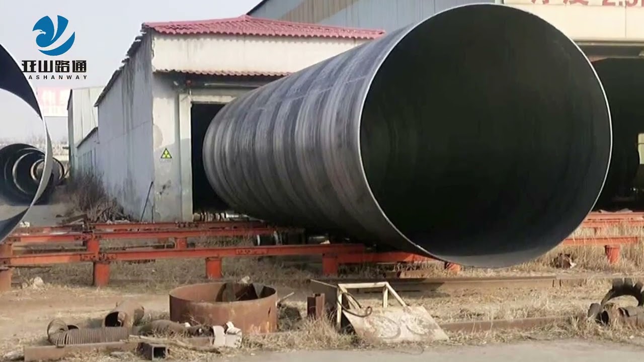 Revolutionize Your Pipeline with our Spiral Pipe Solution! 🌀 #innovation #construction
