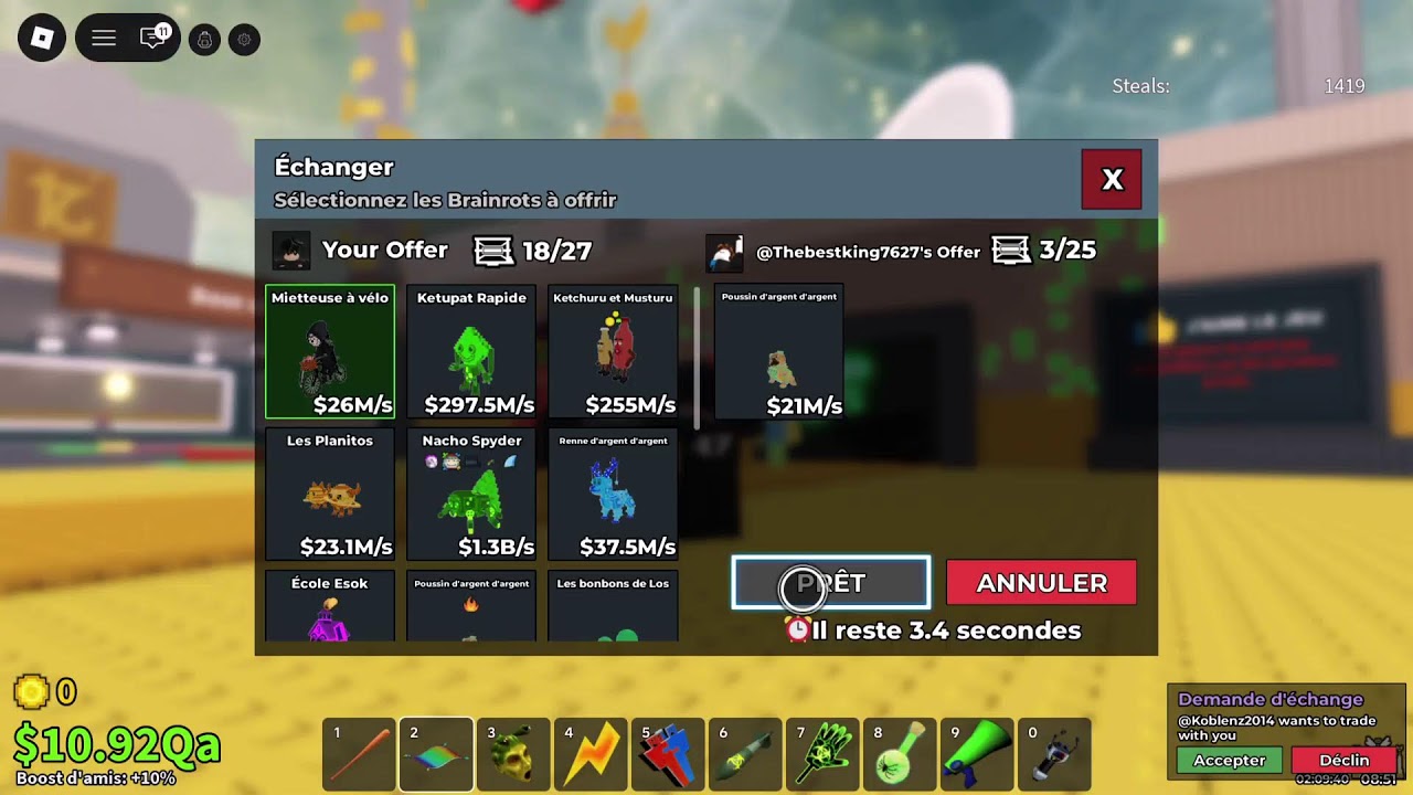 Live trade Machine