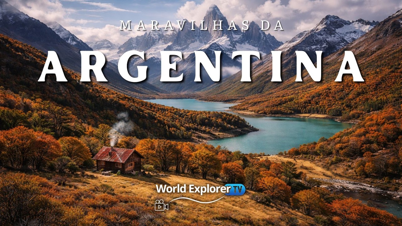 Maravilhas da Argentina | Os Lugares Mais Incríveis da Argentina | Vídeo de Viagem em 4K