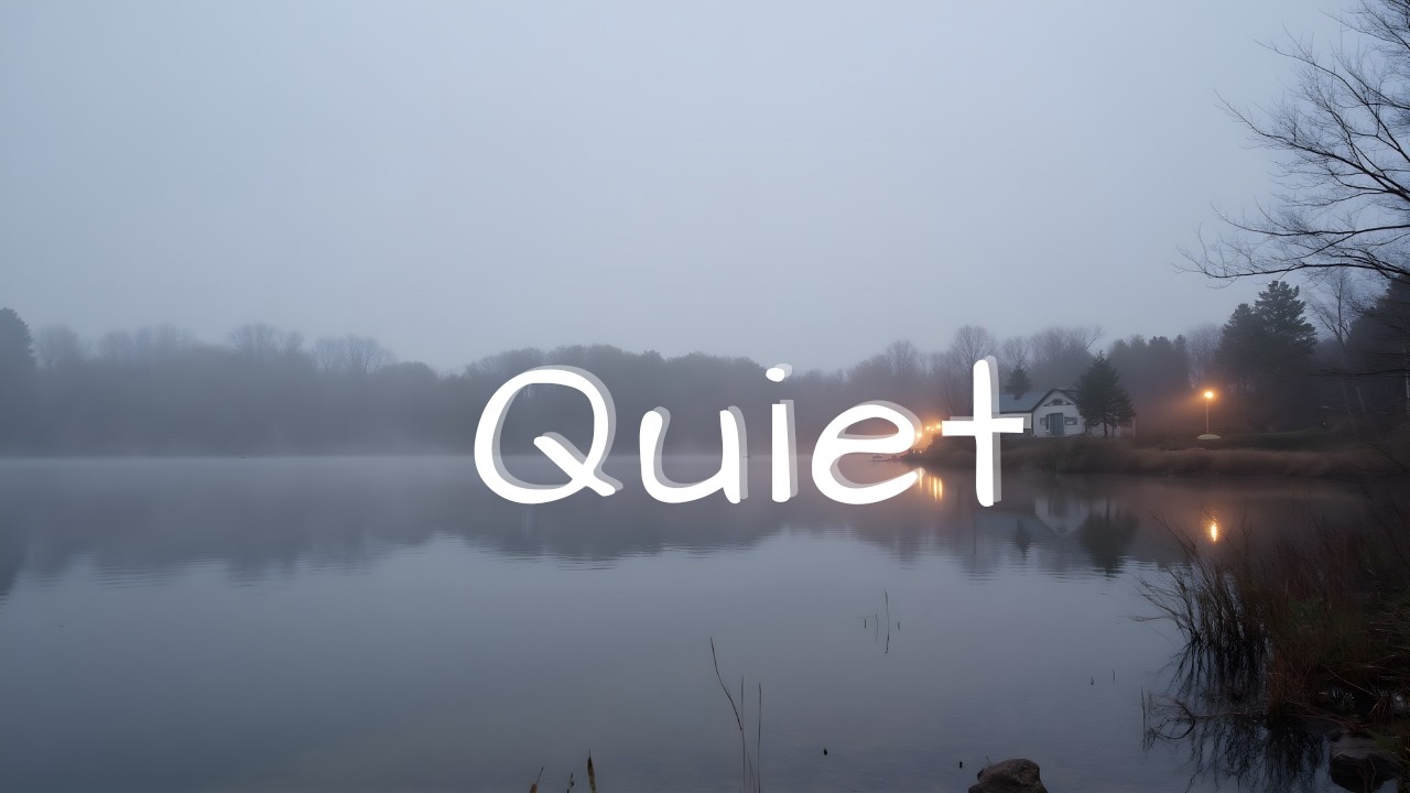 Quiet Foggy Lake – 2 Hour Deep Ambient Music for Sleep, Meditation & Anxiety Relief