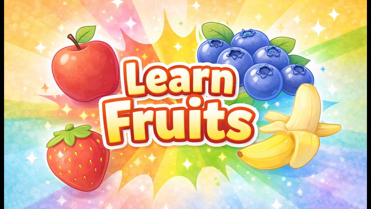 Let’s learn fruits!
