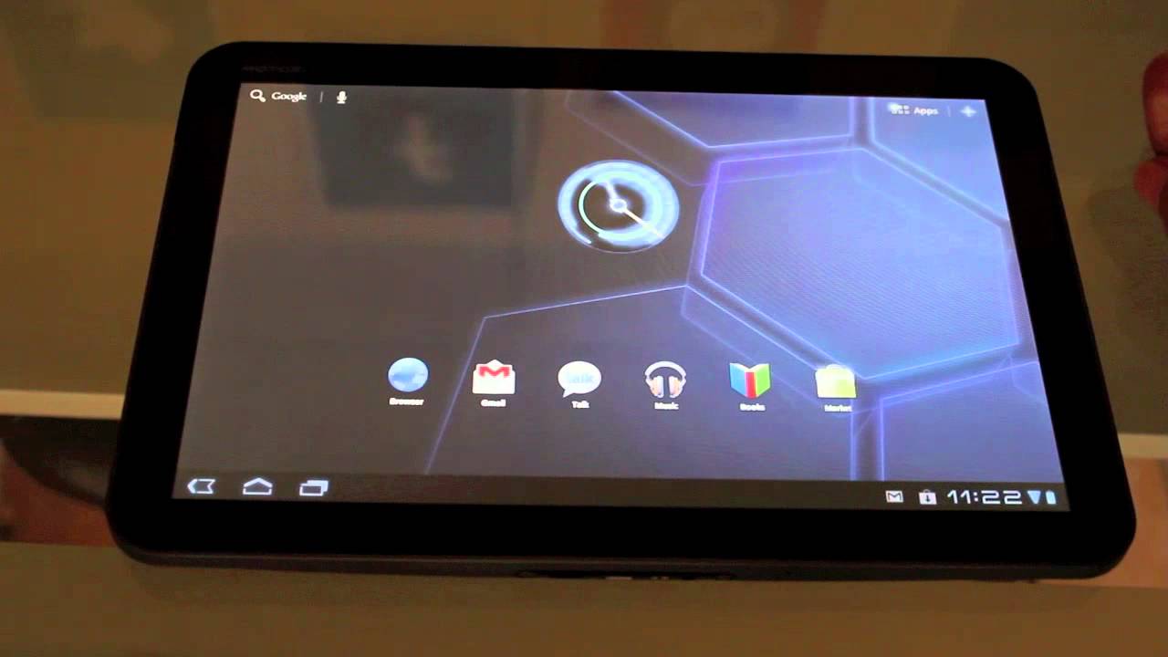 Motorola Xoom : Unboxing y primera vista de un tablet android 3.0