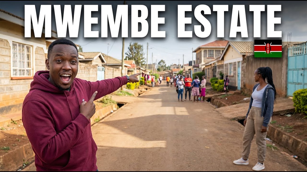 Walking Through Mwembe Estate (Unfiltered Real Life) 