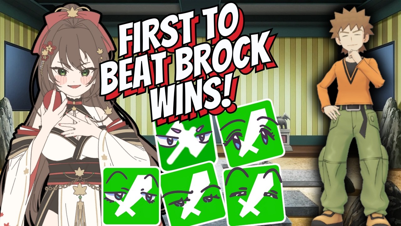 Maple Makes Her Mods Race to Brock in a Pokemon Kaizo Challenge