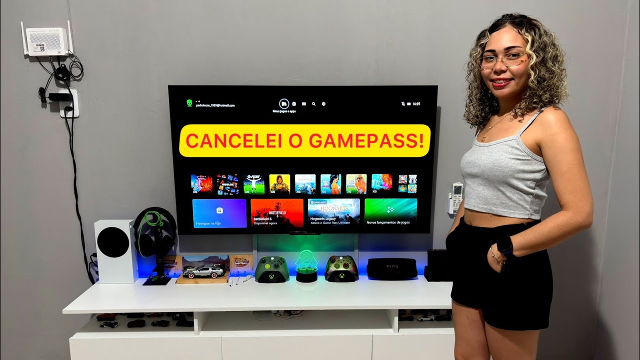 CANCELEI O GAME PASS + JOGOS COMPRADOS E SETUP GAMER NO FINAL DE 2025!
