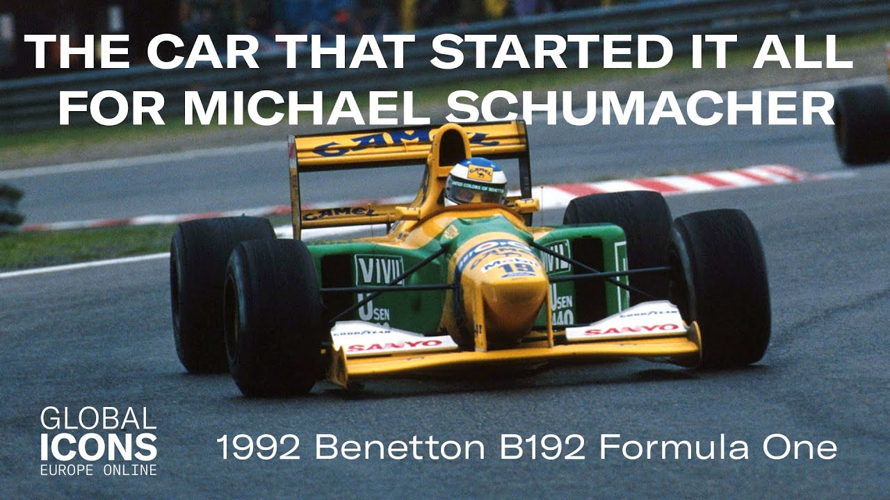 The car that started it all | 1992 Benetton B192 Formula One ex-Michael Schumacher