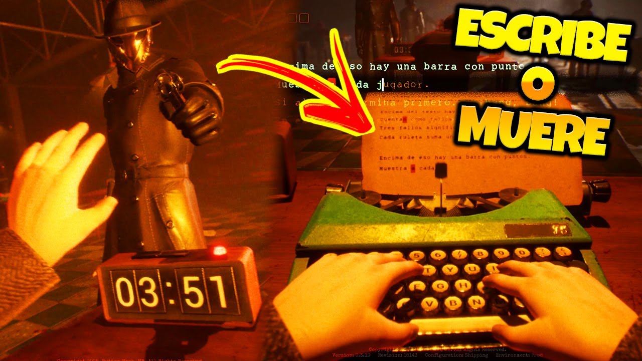 TU VIDA ESTÁ EN JUEGO Y DEBES ESCRIBIR BIEN PARA SALVARTE | FINAL SENTECE