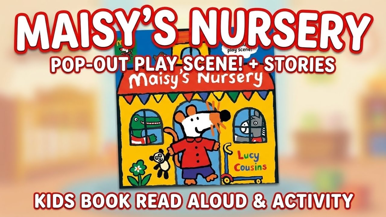 Maisy's Nursery Read Aloud| 波波鼠幼兒園英文繪本朗讀 (Preschool Vocabulary Ages 2-5)