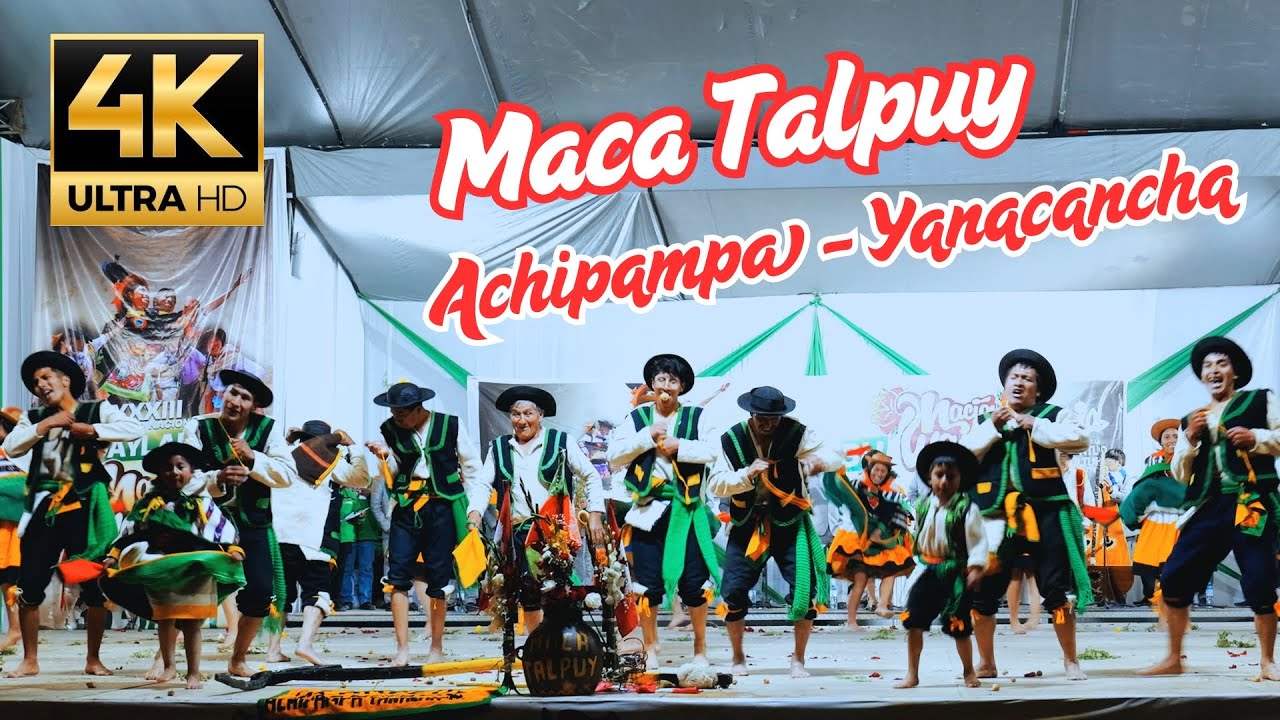 MACA TALPUY DE ACHIPAMPA - YANACANCHA 2025 | XXXIII Concurso Nacional de Huaylarsh Nación Wanka