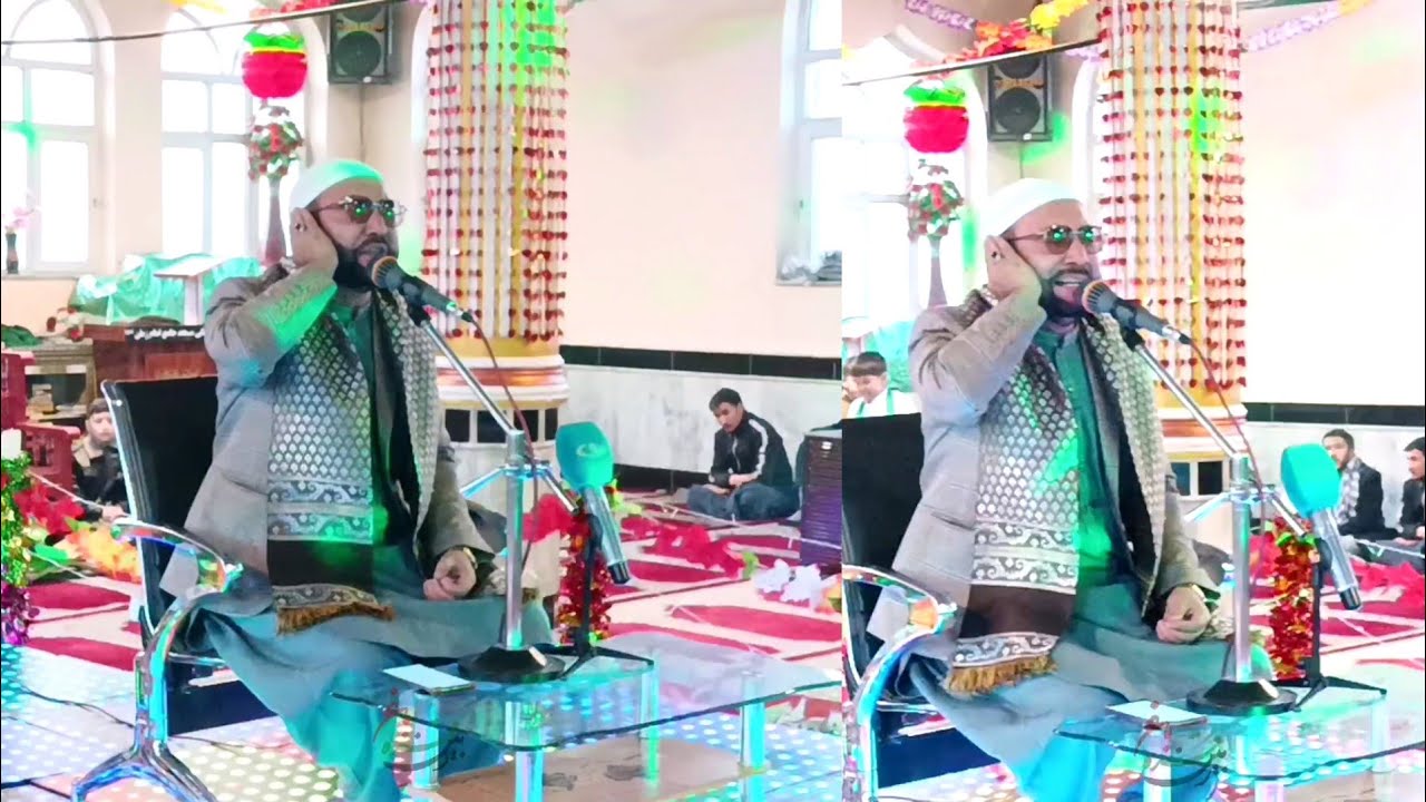 تلاوت جدید استاد ذکی واحدیار در برنامه نیمه شعبان/ New Recitation By Zaki Wahidyar in Mahfel Program