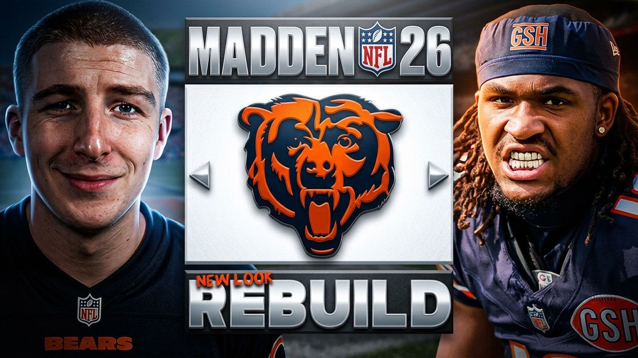 Возрождение обновленной команды Chicago Bears в Madden 26!