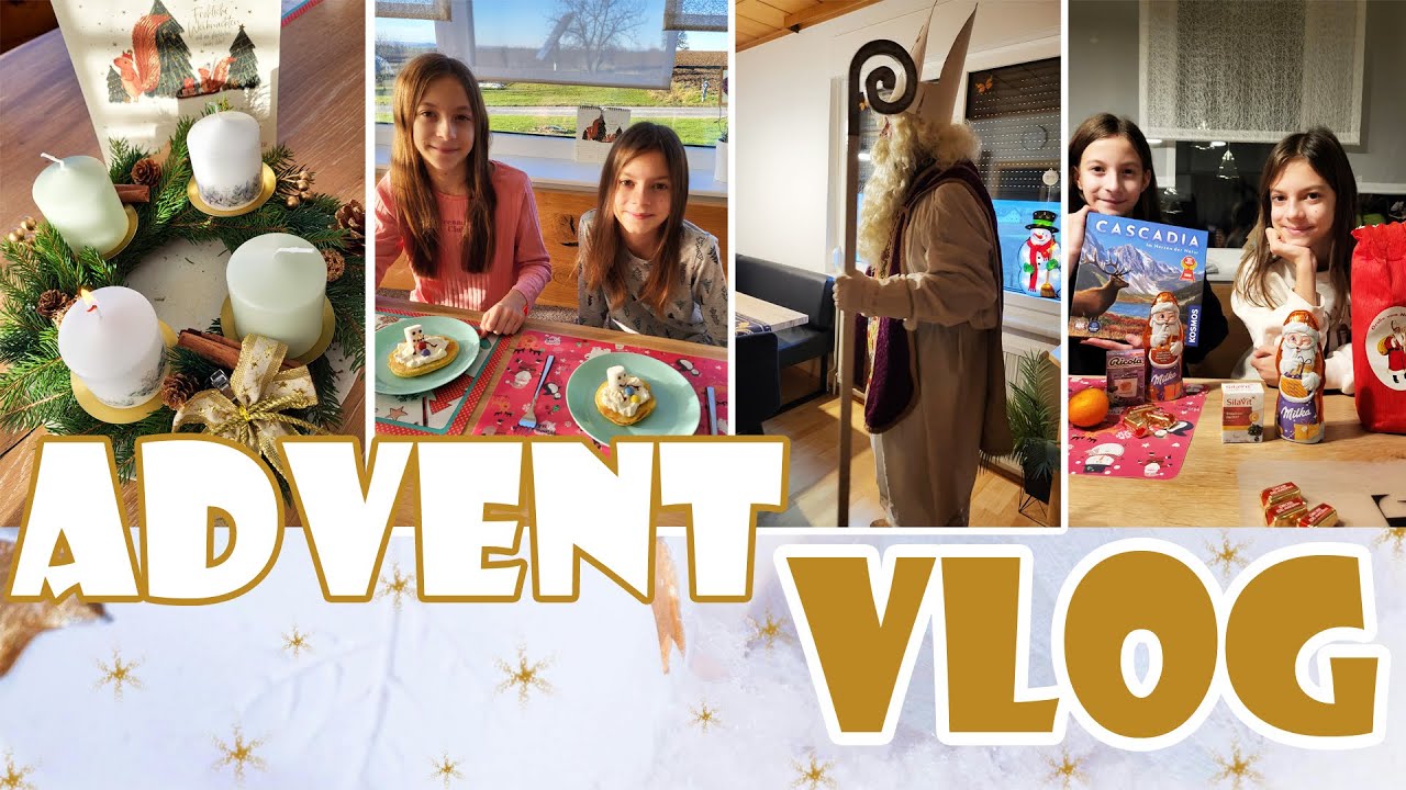 Vlogmas Day 1-12 - So feiern wir den Advent 💖 |VaLivi