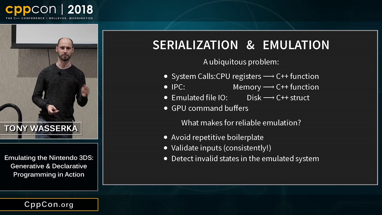 CppCon 2018: &ldquo;Emulating the Nintendo 3DS: Generative & Declarative Programming in Action