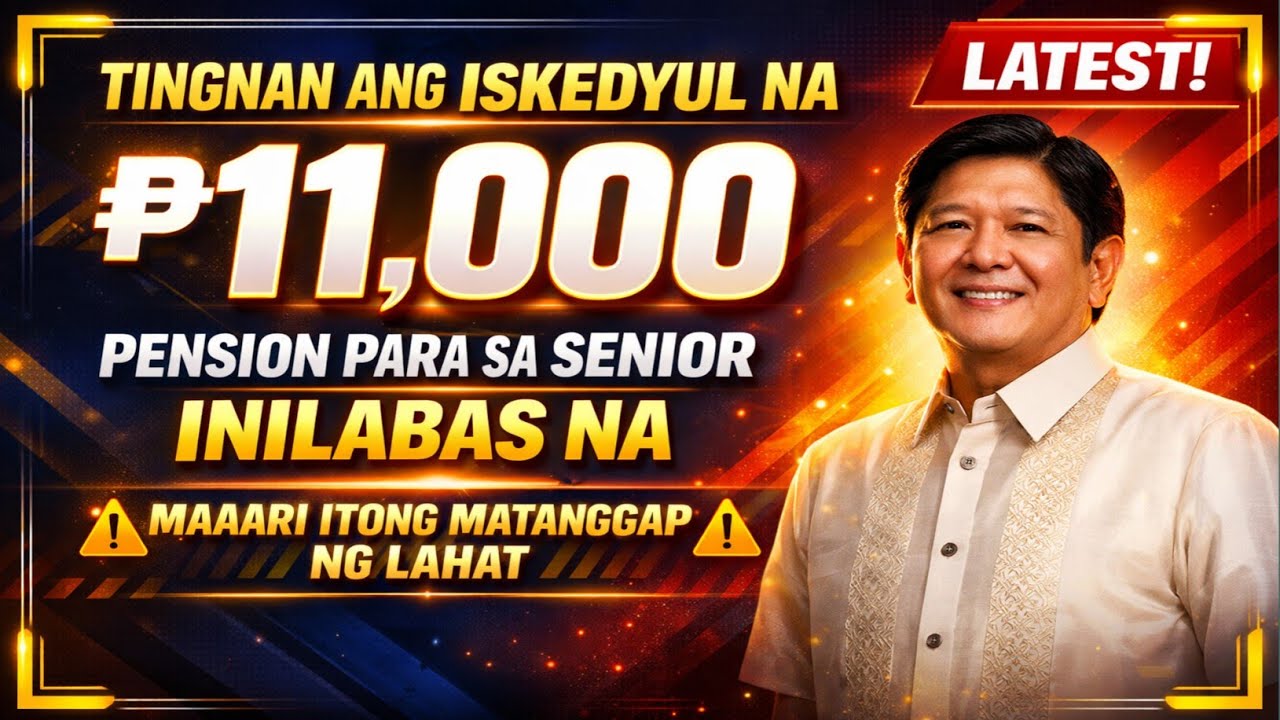 ALERT! ₱11,000 Senior Pension Released — Tingnan ang Schedule at Detalye NGAYON!