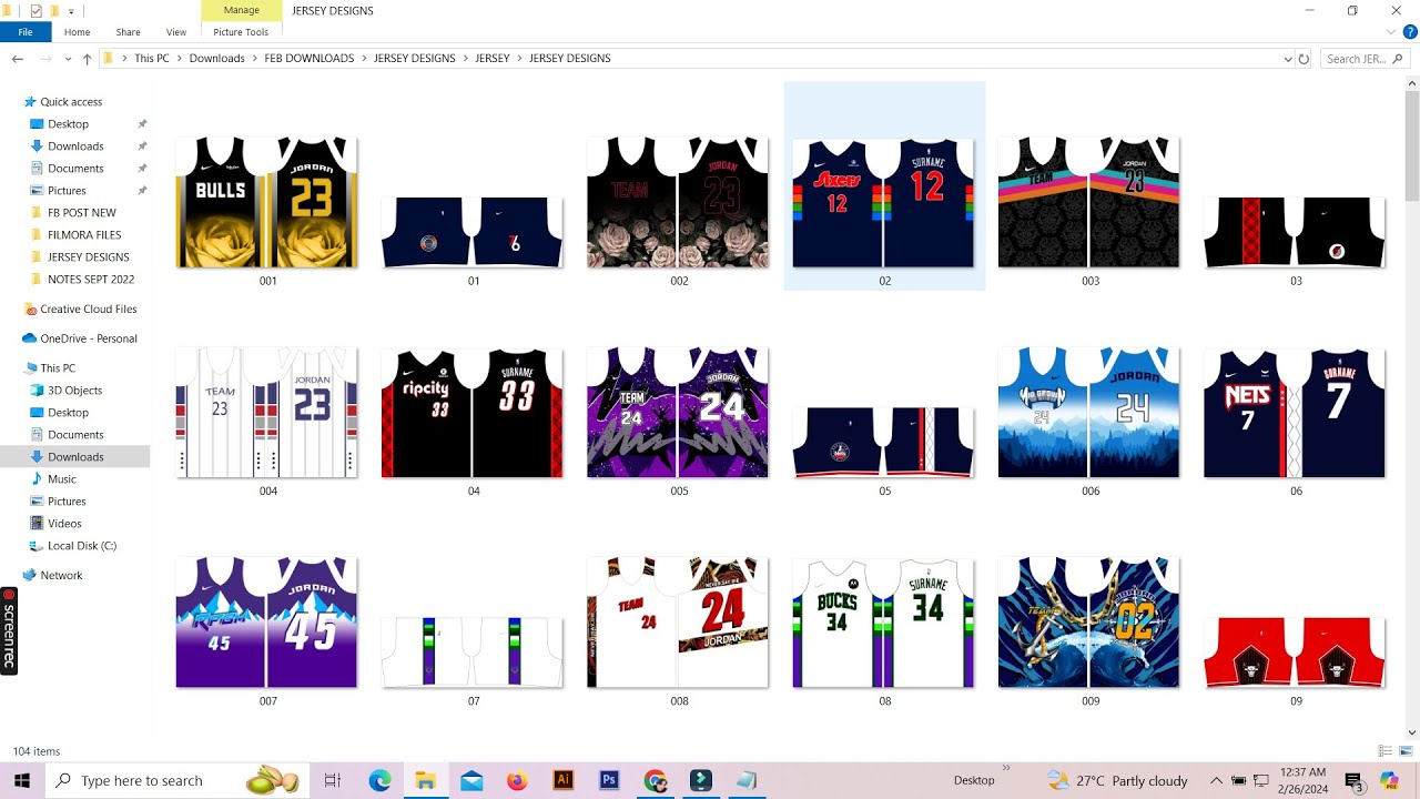 FREE FREE JERSEY DESIGNS  TIFF FILES AND AI