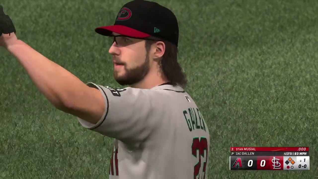 Arizona Diamondbacks vs St.Louis Cardinals. MLB The Show 24 Franchise Mode playoff game