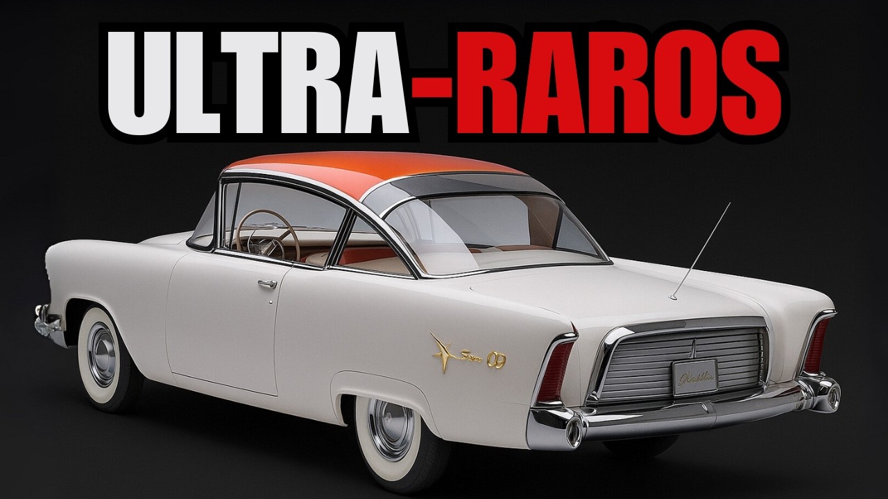 Los 11 Autos Americanos MÁS RAROS De Los Años 50s