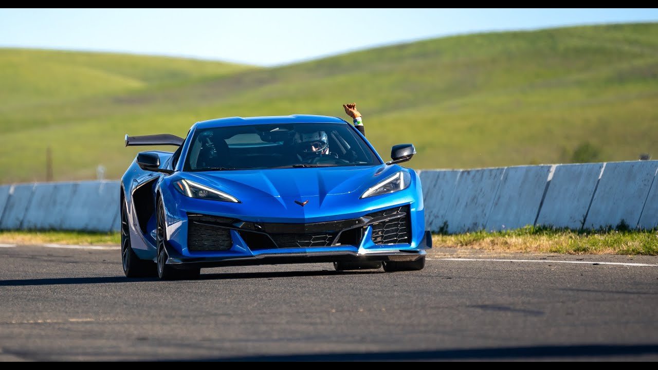 Corvette C8 Z06 - Thunderhill East Bypass - Lap 1'56.86