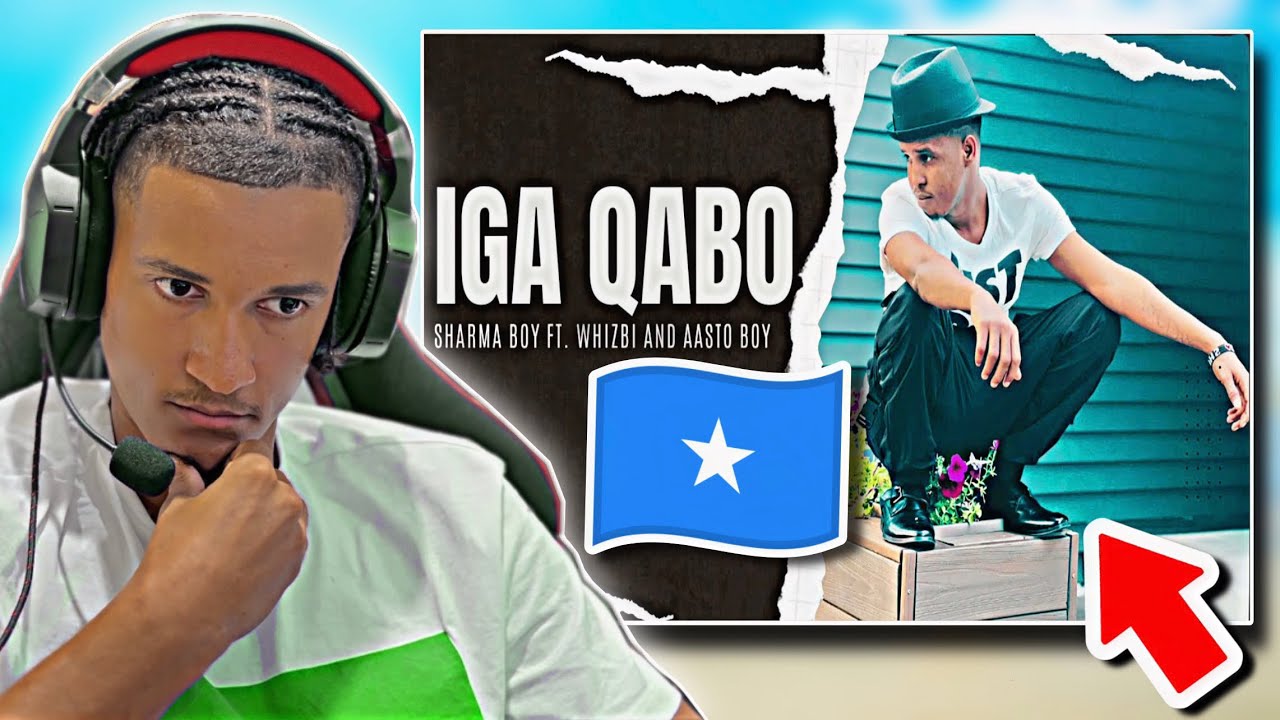 SHARMA BOY DID IT AGAIN! Reacting to Somali Drill “IGA QABO”Sharma Boy ft. Whizbi & Aasto Boy