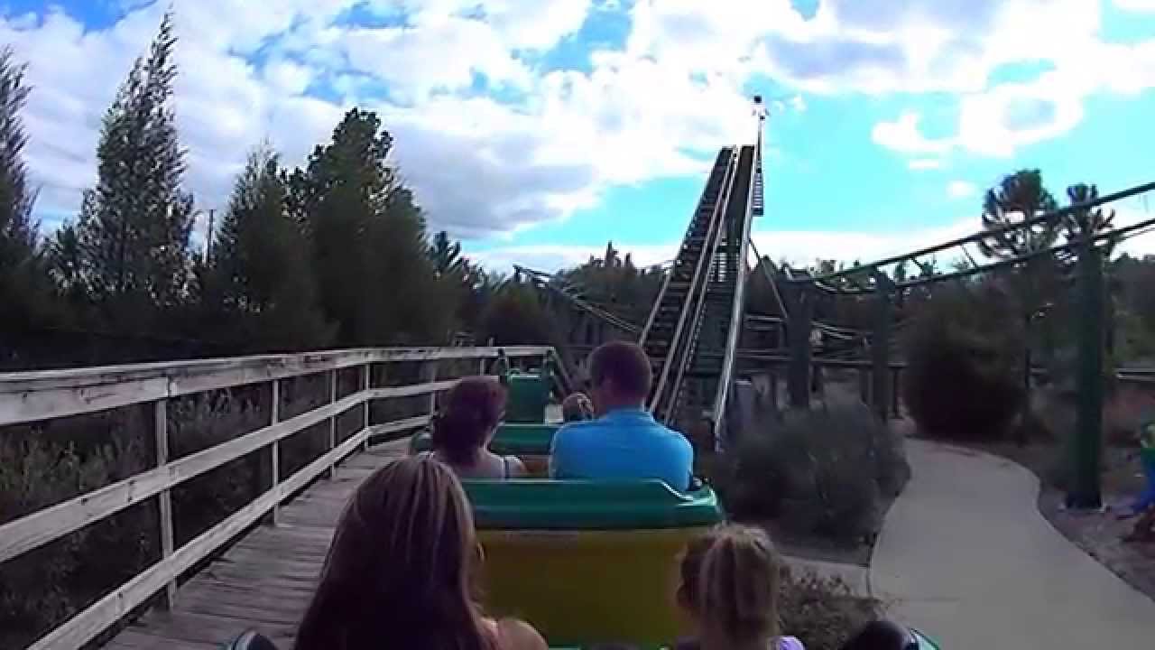 Dragon kids Roller Coaster ride at Legoland Florida Sony Action Camera