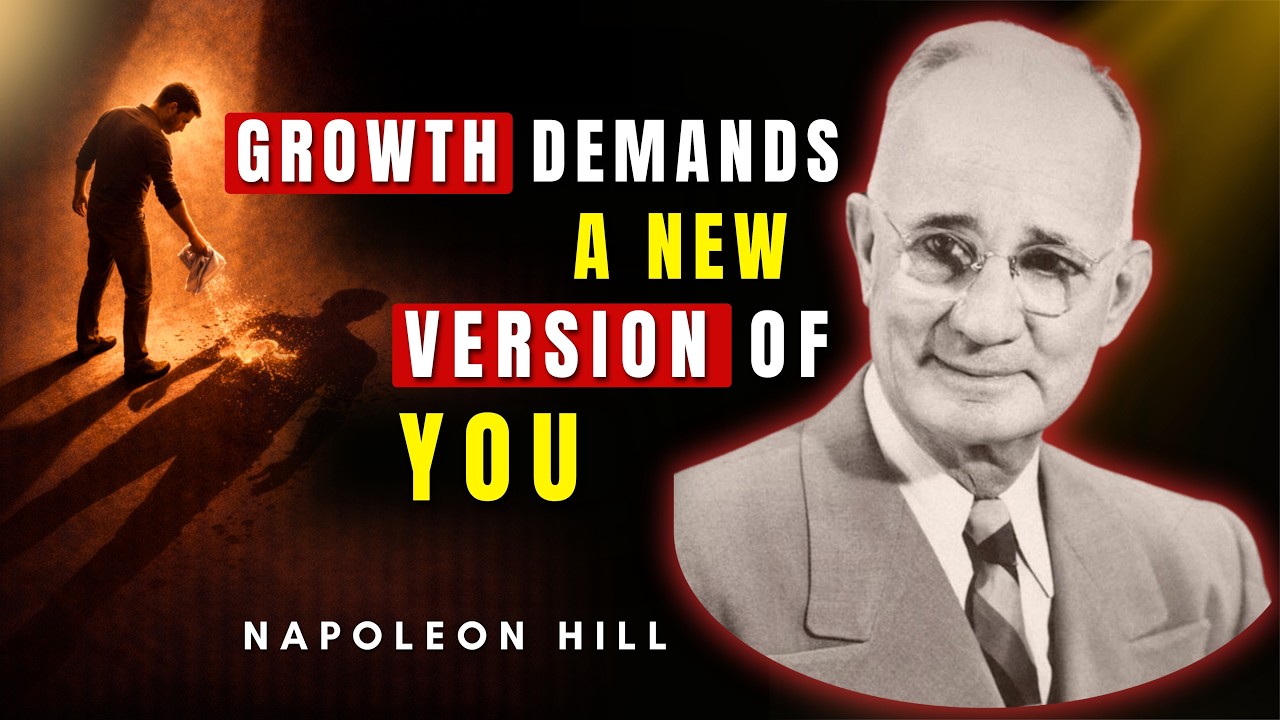 Growth Will Cost You The Person You Used To Be | Napoleon Hill