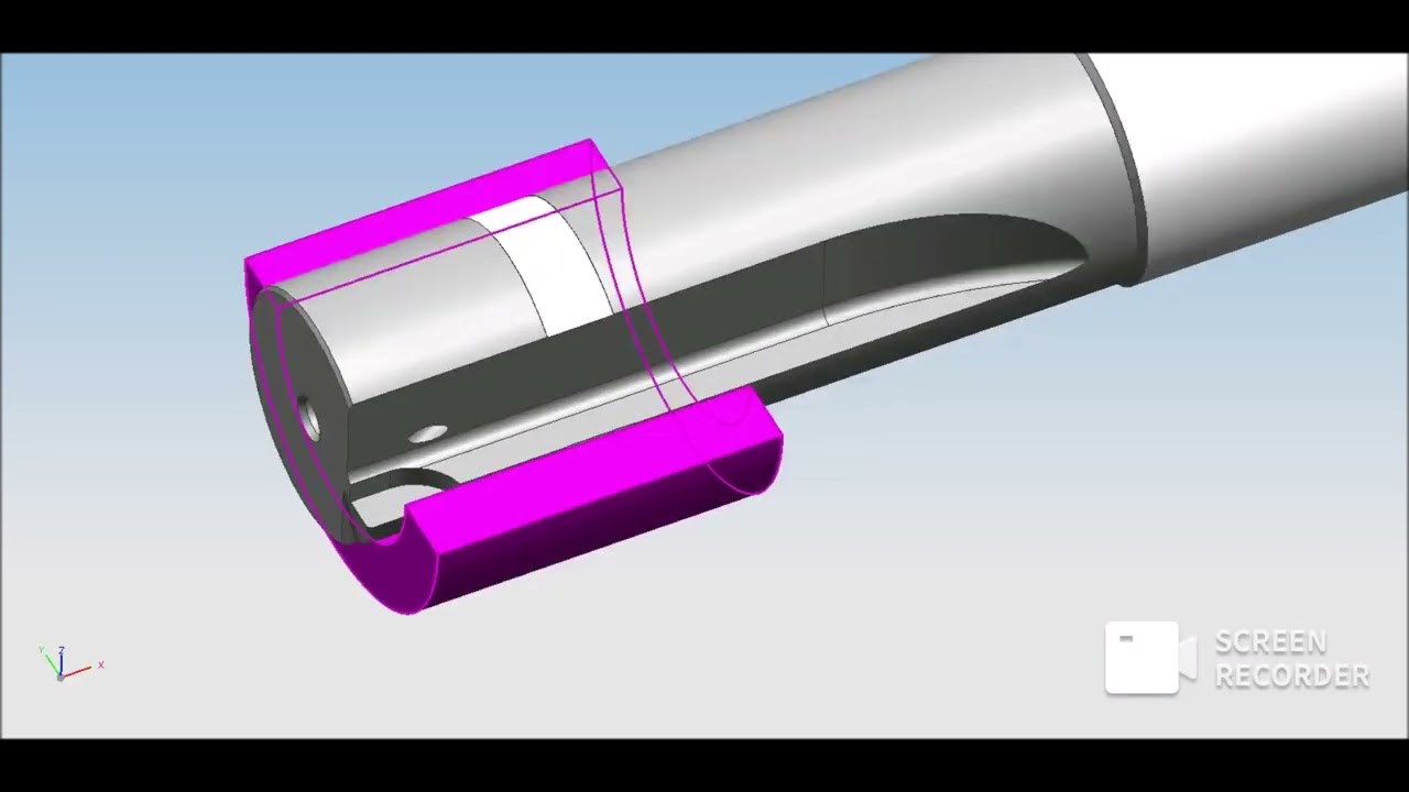 Quick view: PCD Reamer Modeling in Siemens NX