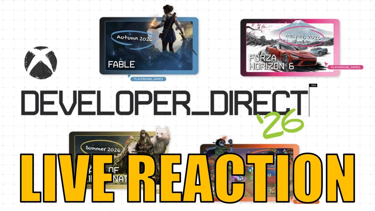 Xbox Developer Direct 2026 Live Reaction