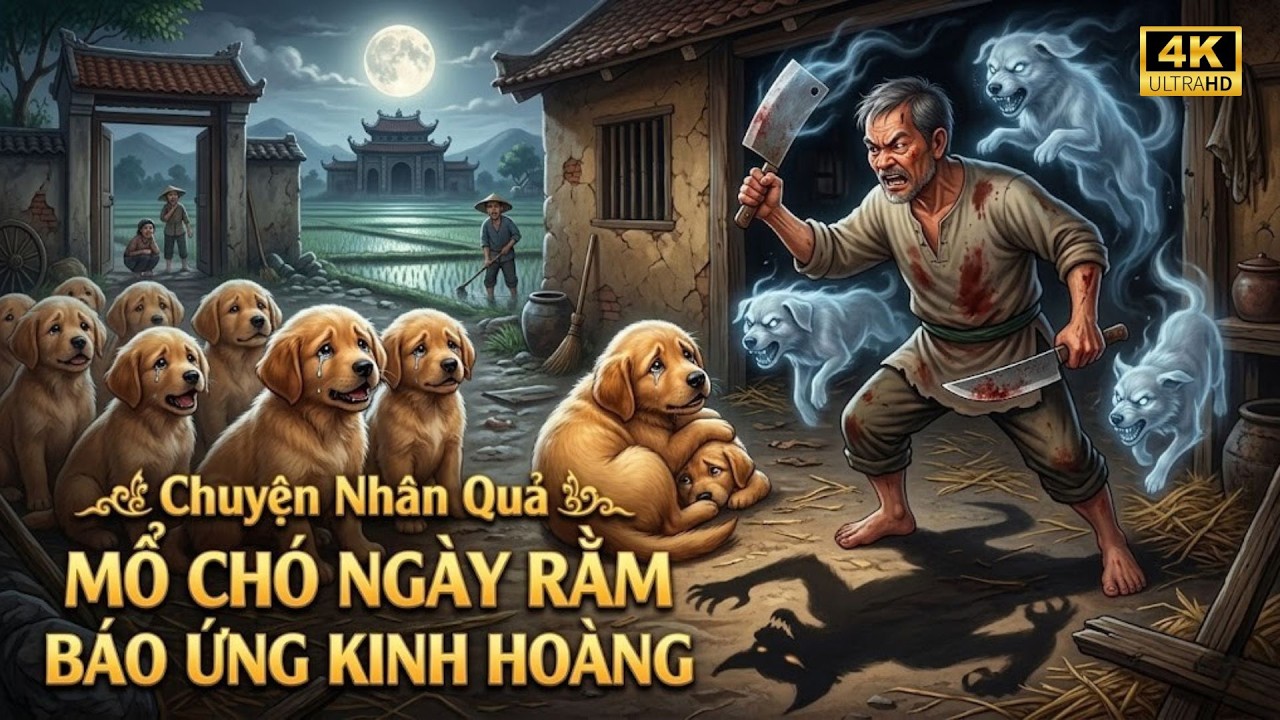 BÁO ỨNG HIỆN ĐỜI: NGHE RÙNG MÌNH QUẢ BÁO MỔ CHÓ NGÀY RẰM