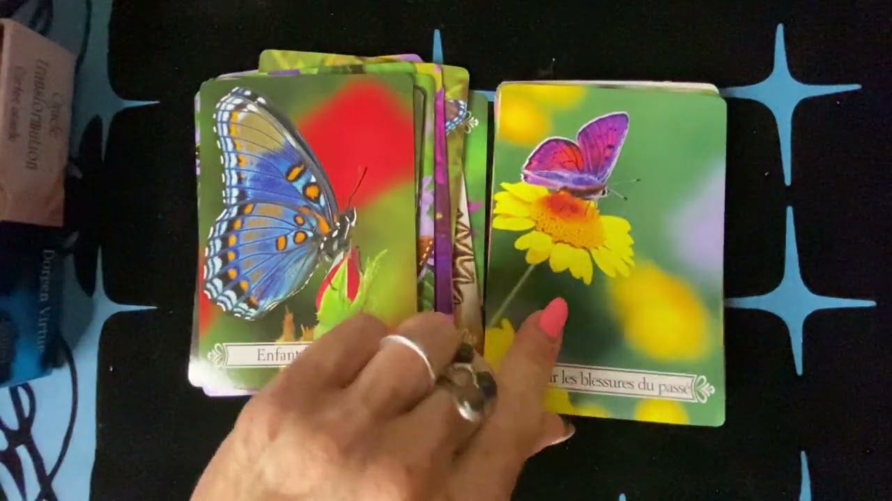 VLOG#3 présentation de tous mes oracles et tarots de doreen virtue