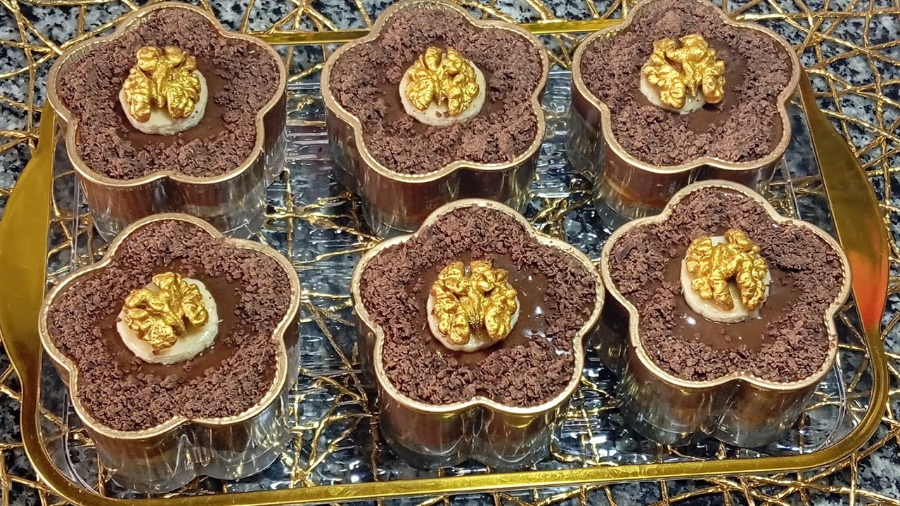 "تحلية رمضانية 🌜 لتبرد القلب في سهرة... بشكل راقي وبزاف بنينة😍وذوب فالفم 😋 ✨"
