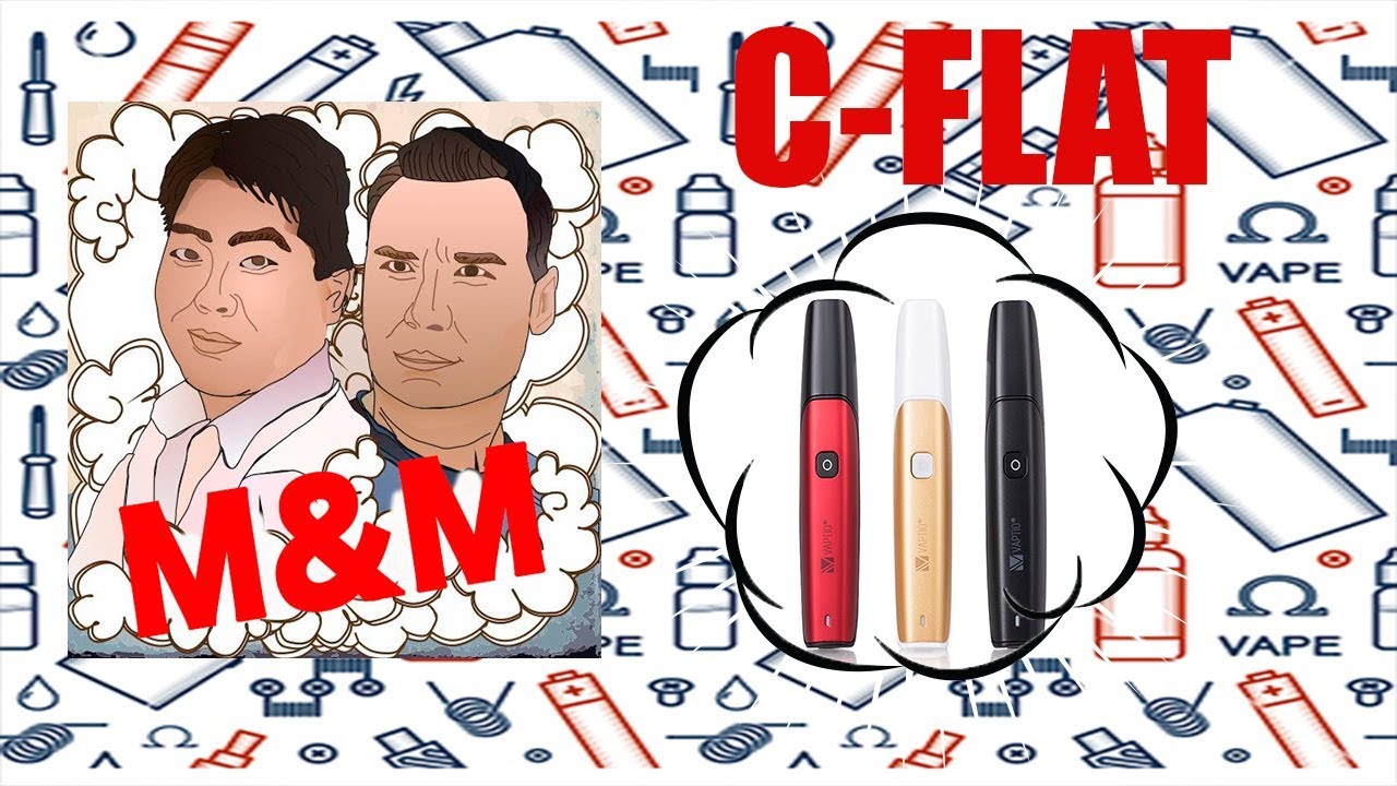 Vaptio C-Flat Pod Kit 350mAh | быстрый взгляд