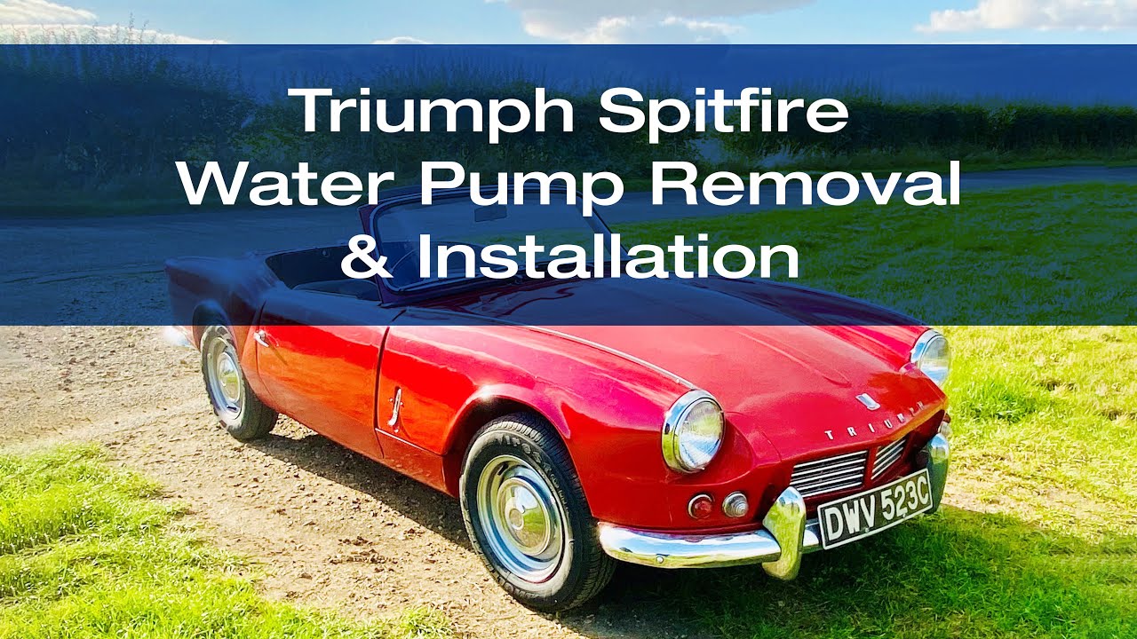 Triumph Spitfire Mk 2 — как снять и заменить водяной насос