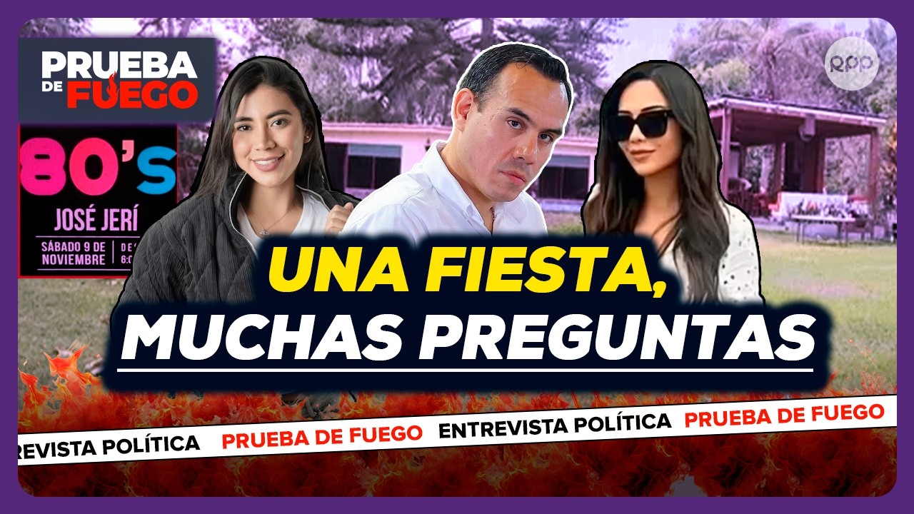 🔥 La fiesta de José Jerí con Andrea Vidal e Isabel Cajo genera repercusiones políticas