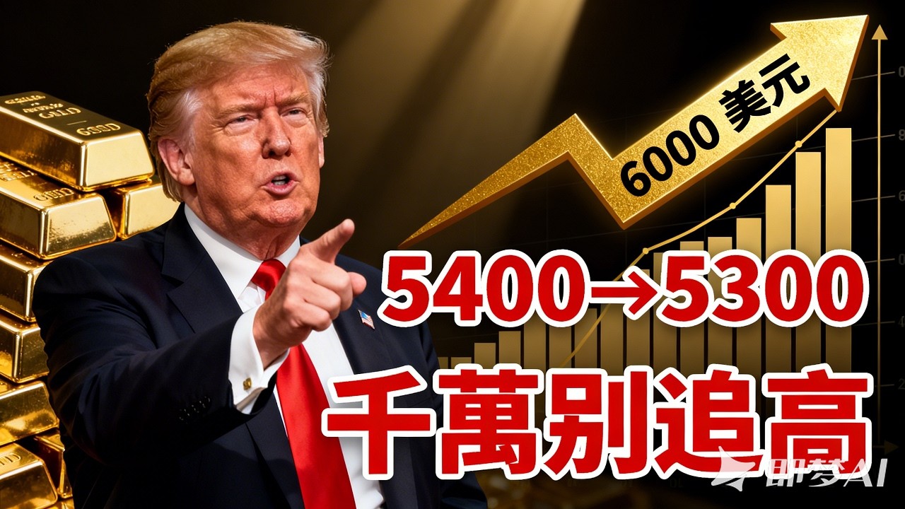 美伊大戰引爆黃金狂潮？千萬別追高！3 大洗盤劇本揭 6000 美元邏輯#美伊大戰 #黃金投資 #黃金走勢