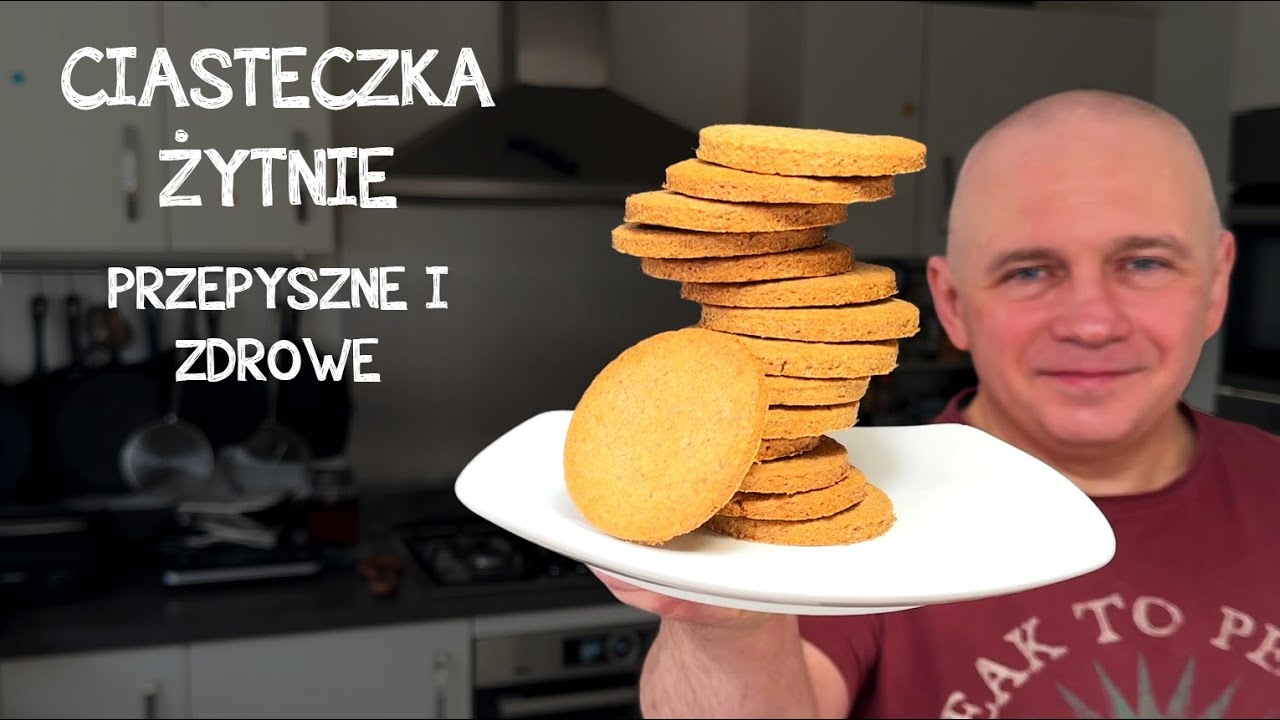 Ciasteczka żytnie. Przepyszne i zdrowe!