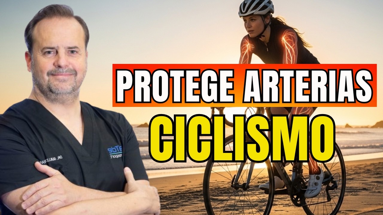Cómo Ciclismo Protege Arterias y Retrasa Envejecimiento Vascular