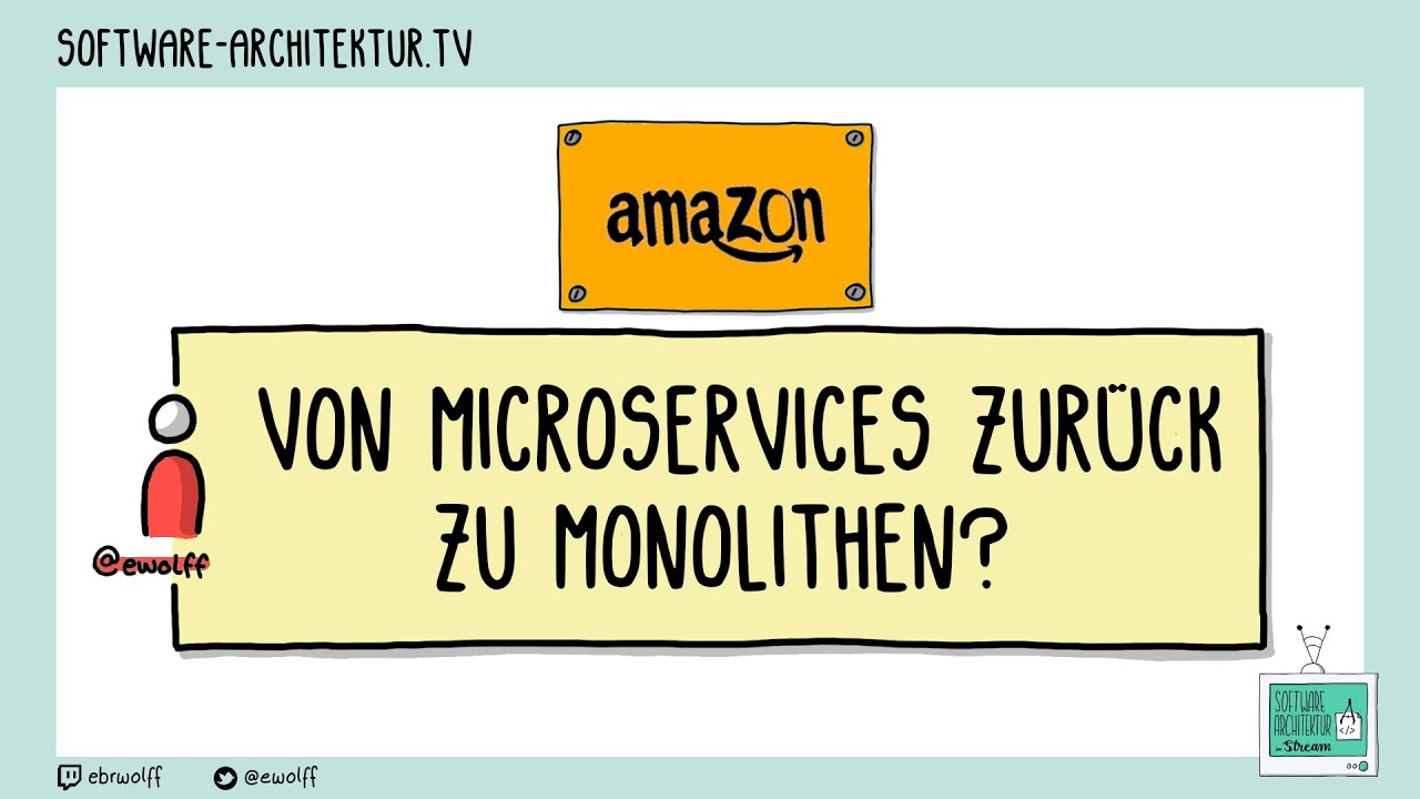 Amazon: Von Microservices zurück zu Monolithen?