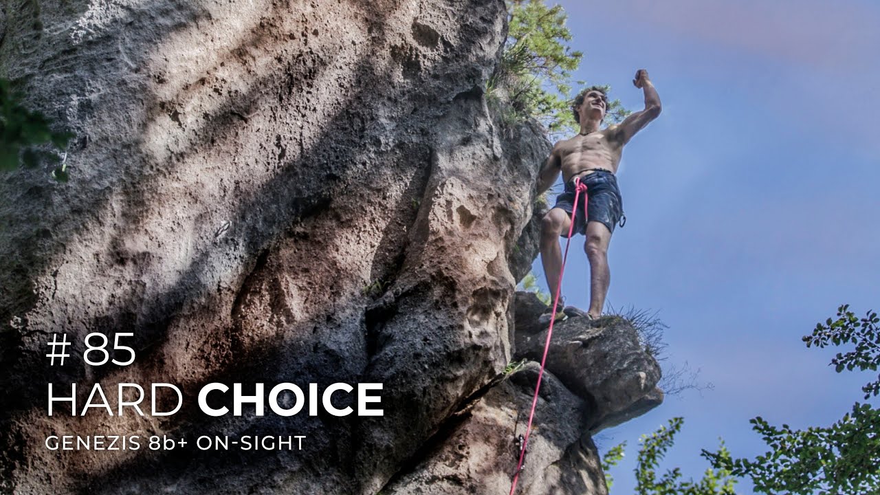 Adam Ondra #85: Hard Choice / Genezis 8b+ On-sight