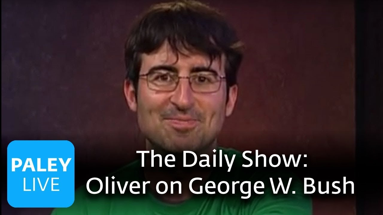 The Daily Show Writers - John Oliver on George W. Bush Jokes (2008)