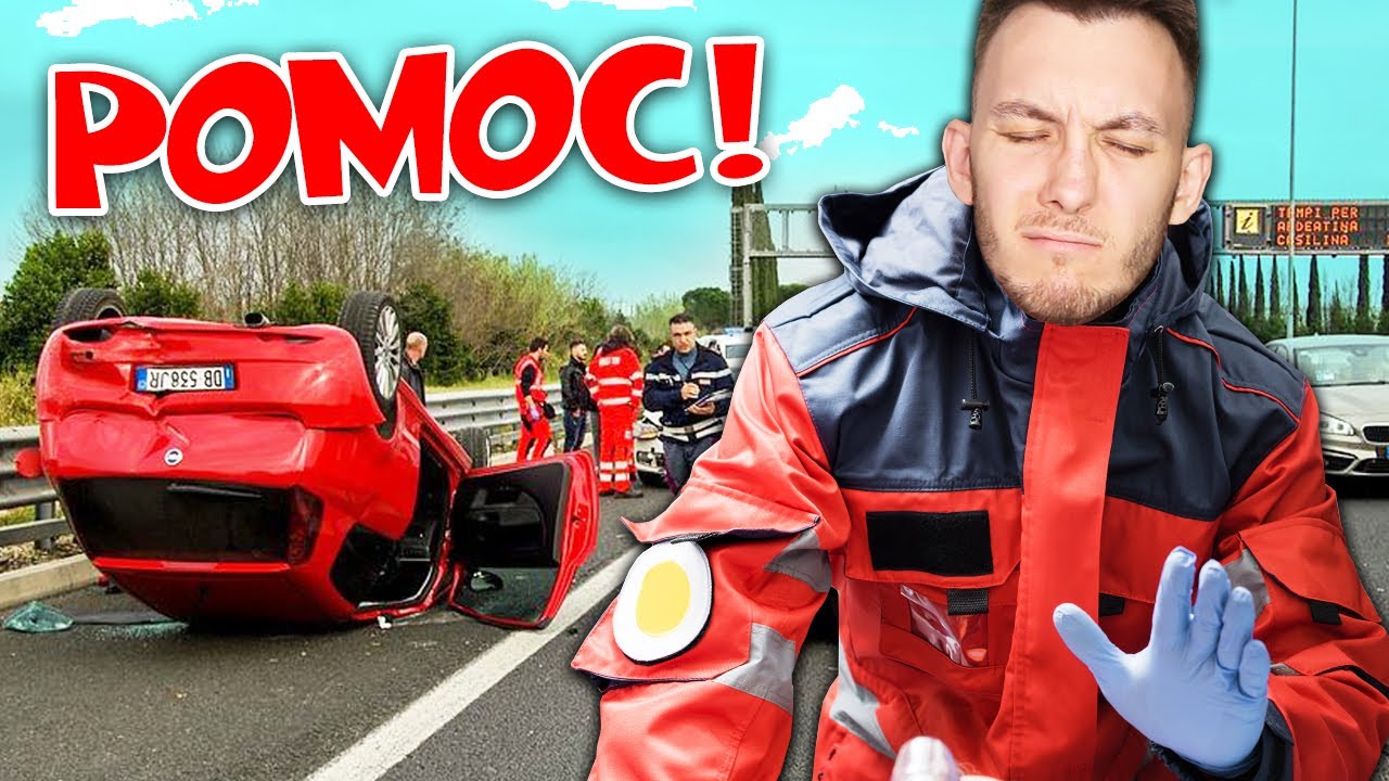 MUSÍM ZASAHOVAT U NEHODY! | Accident