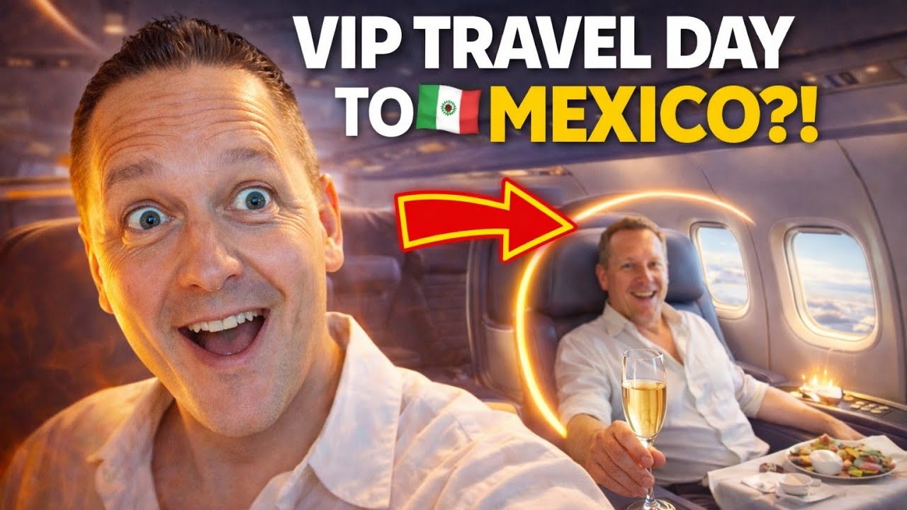 VIP Travel Day to Mexico… Until I Checked Into This Hotel 😬🇲🇽✈️