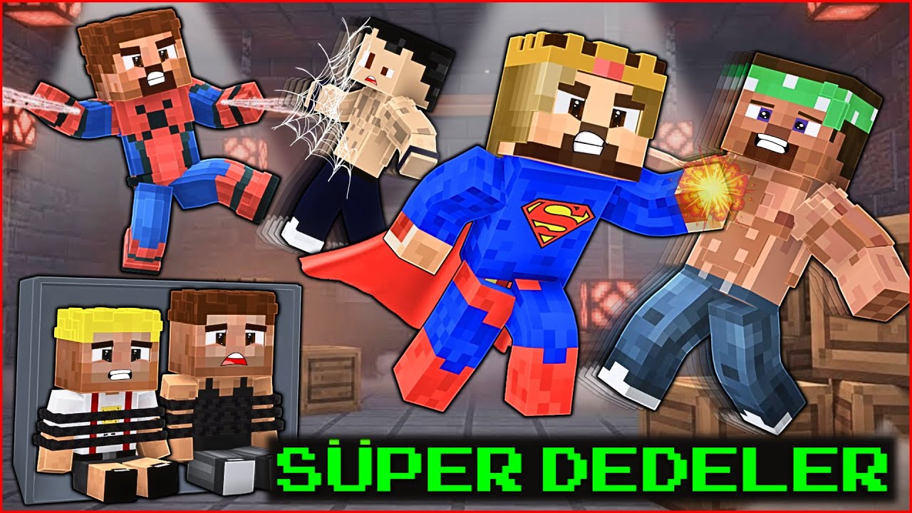 SÜPER DEDE ZENGİN VE FAKİR, EFEKAN VE ALİ'Yİ KURTARDI! 😱 -Minecraft