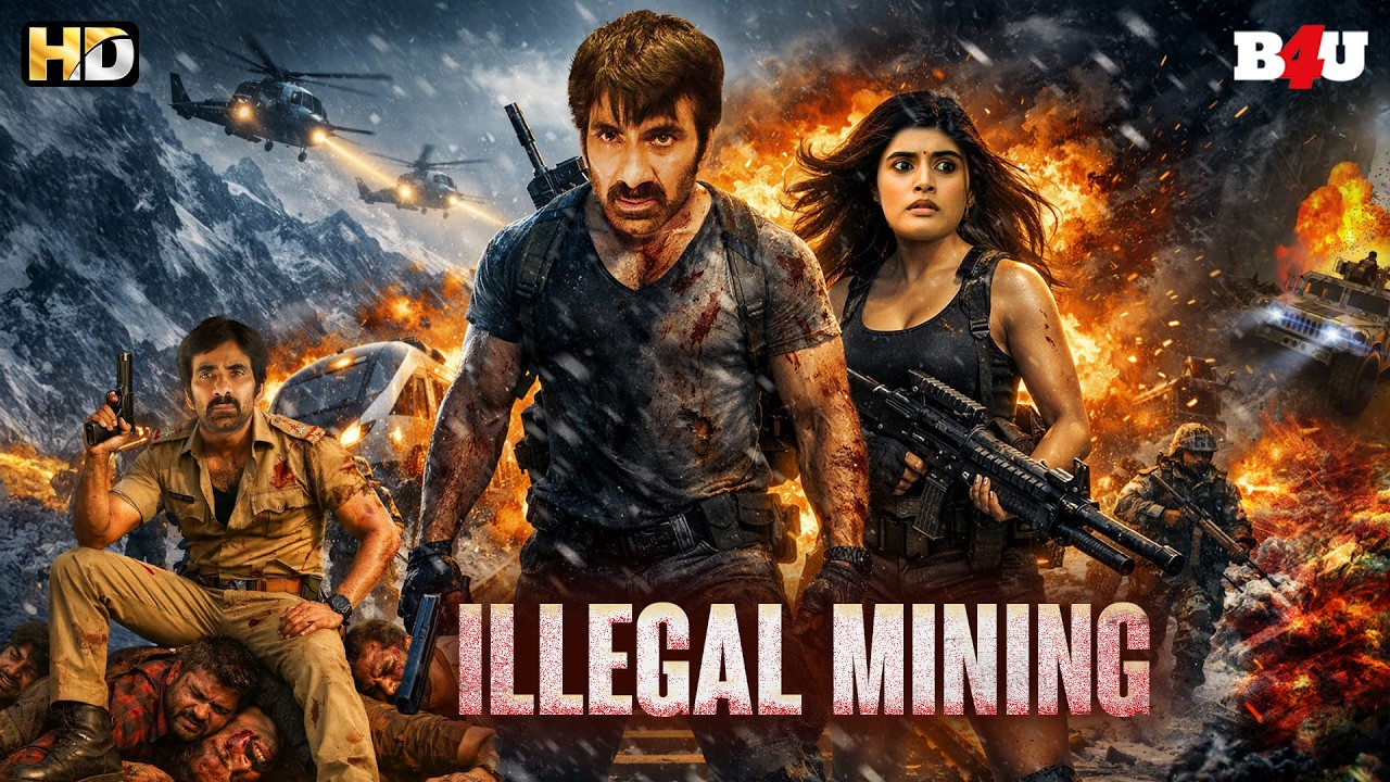 New Released Hindi Dubbed | South Movie | 2025 | Divyansha Kaushik | Ravi Teja's Ramarao On Duty